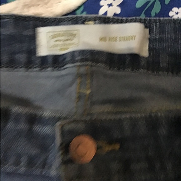 Woman size 18 W Levi’s signature mid rise straight stretch denim jeans cc - Picture 2 of 9